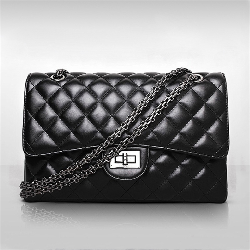 European and American Fashion Casual Chain Lingge Ladies Bag Wild Shoulder Messenger Small Square Designer Handbags 220322, Light golden black
European and American Fashion Casual Chain Lingge Ladies Bag Wild Shoulder Messenger Small Square Designer Handbags 220322, Light golden black