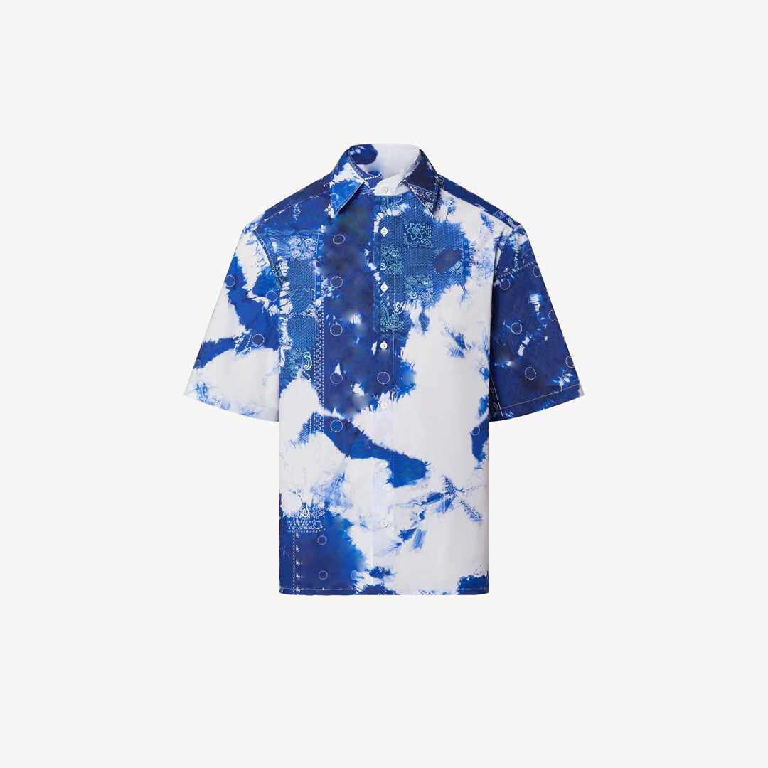 Mens Designer Shirts Brand Clothing Men Shorts Sleeve Dress Shirt Hip Hop Style High Quality Cotton Tops 16369, Blue
Mens Designer Shirts Brand Clothing Men Shorts Sleeve Dress Shirt Hip Hop Style High Quality Cotton Tops 16369, Blue