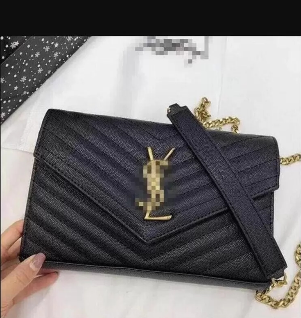 Designer bags Women Purse SUNSET High Quality Chain Shoulder LOULOU Handbag Genuine Leather Fashion Crossbody bag Messenger luxuries designers ENVELOPE bags WOC, Big black-golden chain
Designer bags Women Purse SUNSET High Quality Chain Shoulder LOULOU Handbag Genuine Leather Fashion Crossbody bag Messenger luxuries designers ENVELOPE bags WOC, Big black-golden chain