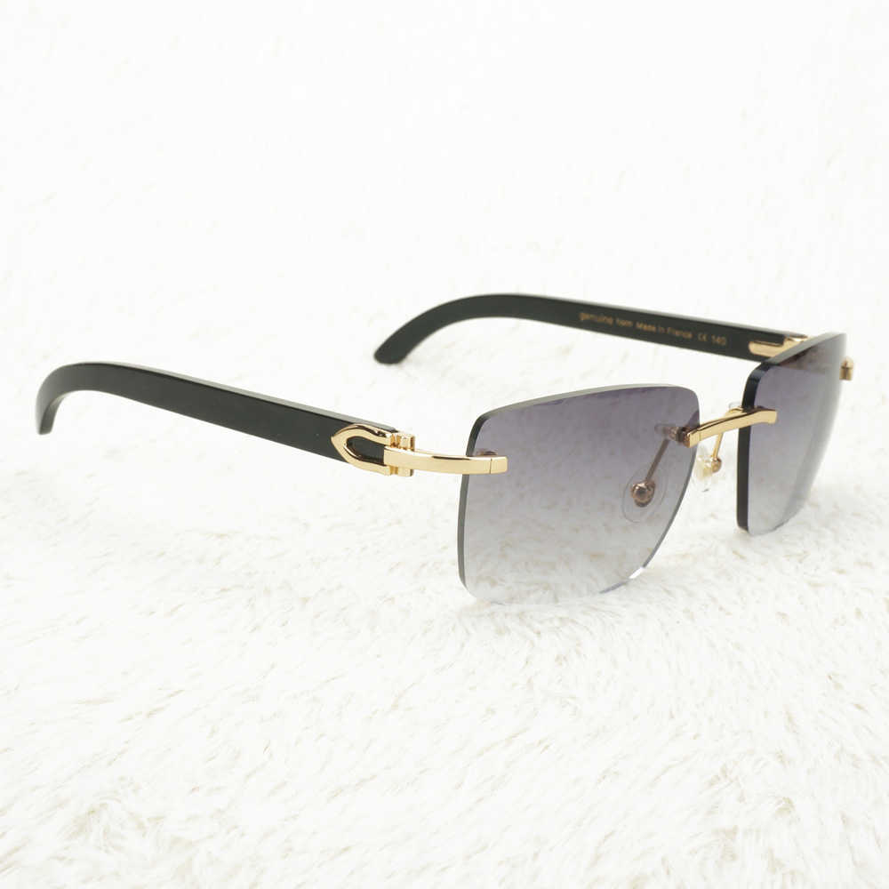 Vintage Rimless Sunglasses Men Luxury Carter Glasses Big Square Sunnies for Driving and Fishing Retro Style Shades Wood and Buffal
Vintage Rimless Sunglasses Men Luxury Carter Glasses Big Square Sunnies for Driving and Fishing Retro Style Shades Wood and Buffal