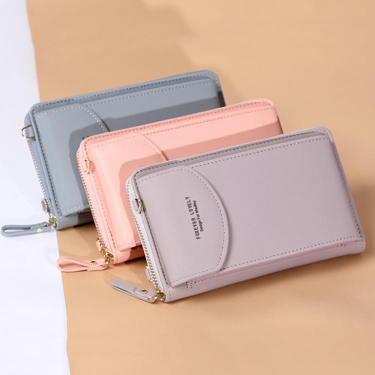 Evening Bags 2022 Women Purses Solid Color Leather Shoulder Strap Bag Mobile Phone Big Card Holders Wallet Handbag Pockets For Girls
Evening Bags 2022 Women Purses Solid Color Leather Shoulder Strap Bag Mobile Phone Big Card Holders Wallet Handbag Pockets For Girls
