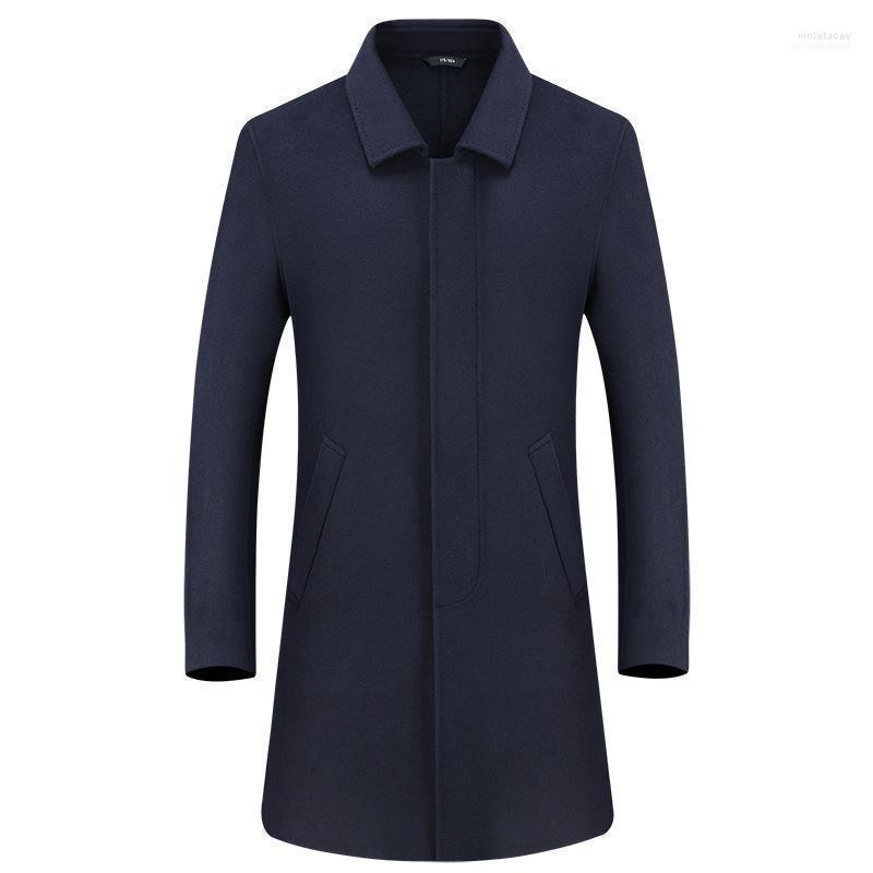 Men's Wool & Blends Of 2022 Middle Aged Double Faced Woolen Coat Medium Long Autumn And Winter Lapel Windbreaker1 Viol22, Black
Men's Wool & Blends Of 2022 Middle Aged Double Faced Woolen Coat Medium Long Autumn And Winter Lapel Windbreaker1 Viol22, Black