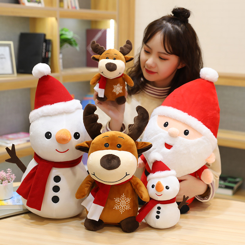 2022 Stuffed Animals Wholesale 23cm Christmas Plush Doll Soft Plush Animal Plushs Dolls Gifts for Kids Birthday Gift, As shown
2022 Stuffed Animals Wholesale 23cm Christmas Plush Doll Soft Plush Animal Plushs Dolls Gifts for Kids Birthday Gift, As shown