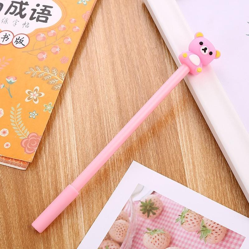 Gel Pens 20 PCs Creative Cartoon Bear Pen Cute Student Exam Black Neutral Writing Tools Office Supplies Signature Wholesale
Gel Pens 20 PCs Creative Cartoon Bear Pen Cute Student Exam Black Neutral Writing Tools Office Supplies Signature Wholesale