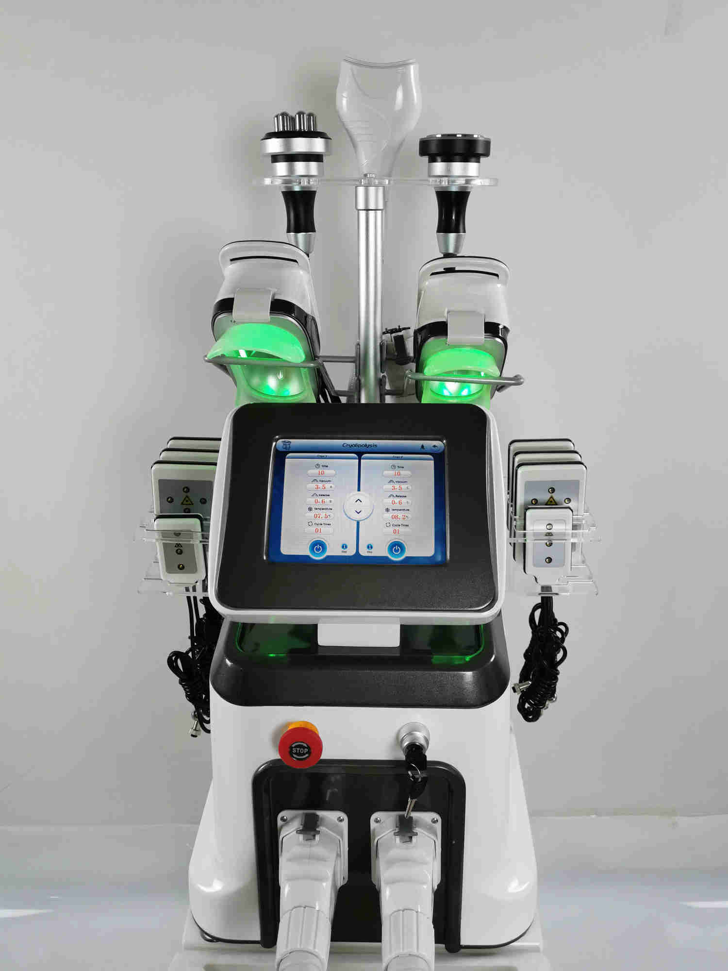 360 Degree Cryolipolysi Skin Tightening Chin Fat Burner Lipolaser Weight Loss Cavitation High Frequency Beauty Machine