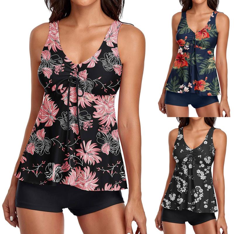 Women's Swimwear Women Swimsuits For Two Piece Bathing Suits Floral Print Tank Top With Boyshorts Tummy Control Swimming, Pink
Women's Swimwear Women Swimsuits For Two Piece Bathing Suits Floral Print Tank Top With Boyshorts Tummy Control Swimming, Pink