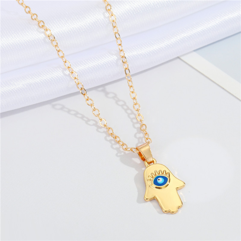 New Devil Eyes Pendant Necklace Good Lucky Resin Evil Eye Necklaces for Women