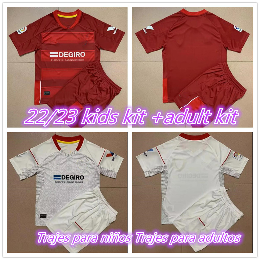 22 23 FC Sevillas Soccer Jerseys kids and adult kit 2022 2023 Inicio L.OCAMPOS I.RAKITIC J.KOUNDE DE JONG MAILLOTS PIE SHIRTH RODRIGUEZ Uniforme football shirts
22 23 FC Sevillas Soccer Jerseys kids and adult kit 2022 2023 Inicio L.OCAMPOS I.RAKITIC J.KOUNDE DE JONG MAILLOTS PIE SHIRTH RODRIGUEZ Uniforme football shirts