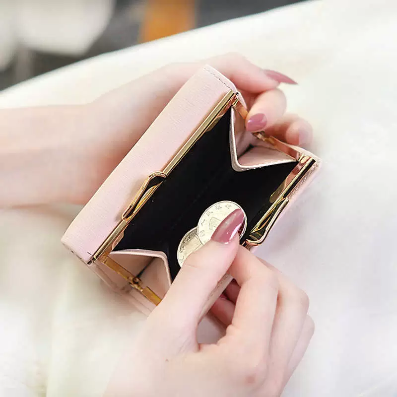Wallets 2021 Japan and South Korea Fashion Mini 30% Off Women's Short Simple Multifunctional Student Small Zero Wallet