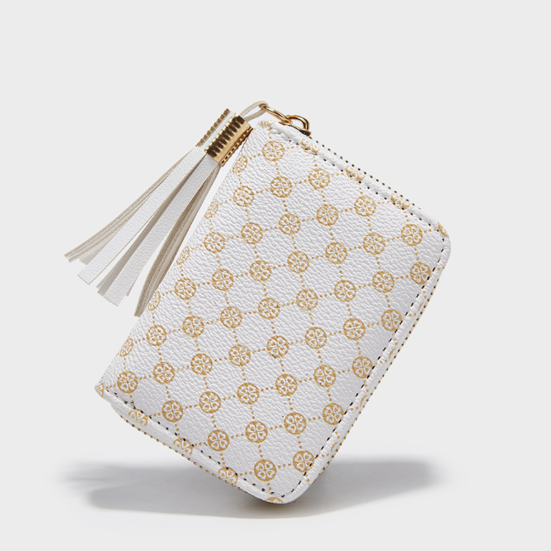 2022 New tassel card bag Printed multi-card position for women exquisite large capacity card folder 415202261711 white
2022 New tassel card bag Printed multi-card position for women exquisite large capacity card folder 415202261711 white