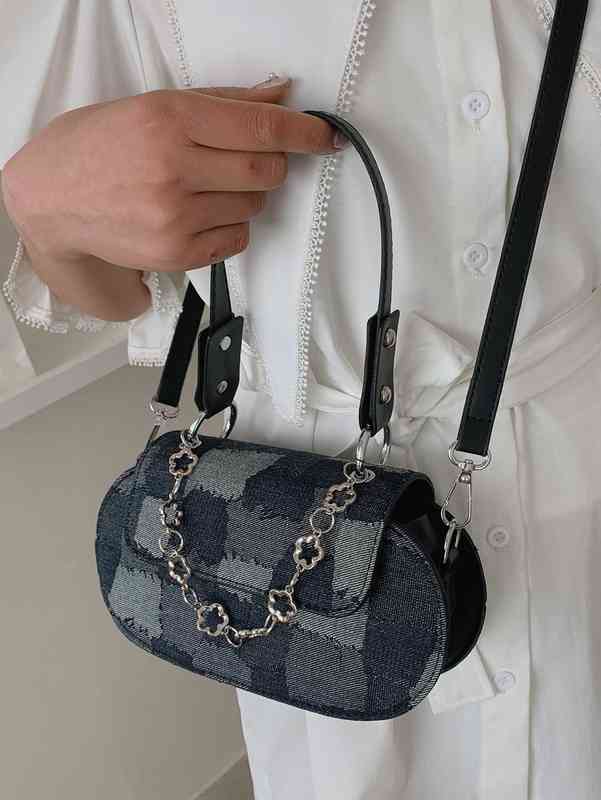 Designer Bag Brand Fashion Dinner Luxury Shoulder Handbag Colorblock Chain Decor Superior Quality Genuine Shopping Wallet, Multicolor
Designer Bag Brand Fashion Dinner Luxury Shoulder Handbag Colorblock Chain Decor Superior Quality Genuine Shopping Wallet, Multicolor