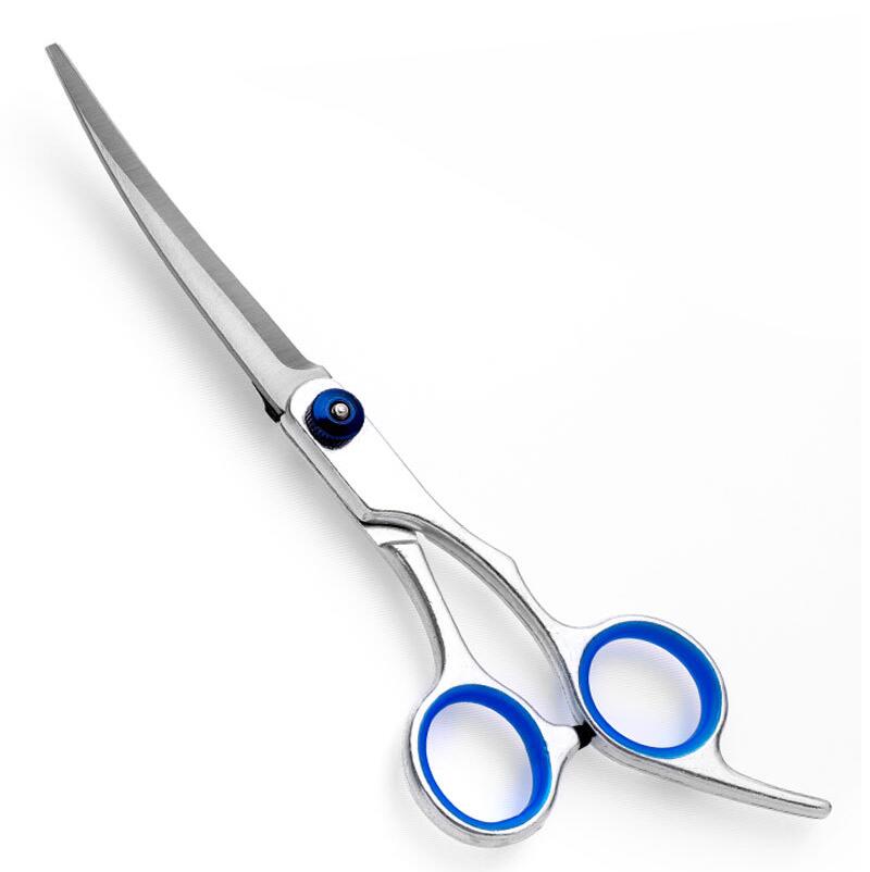 Dog Grooming Pet Scissors Grooming Tool Set Decoration Hair Shears Curved Cat Shearing Hairdressing Supplies
