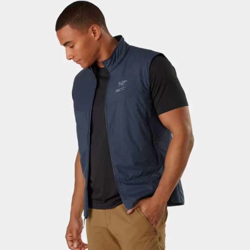 High Quality Men's Vest Arc 22 Teryx Lightweight Windproof Warm Cotton Sleeveless Jacket Sports Top, Black
High Quality Men's Vest Arc 22 Teryx Lightweight Windproof Warm Cotton Sleeveless Jacket Sports Top, Black