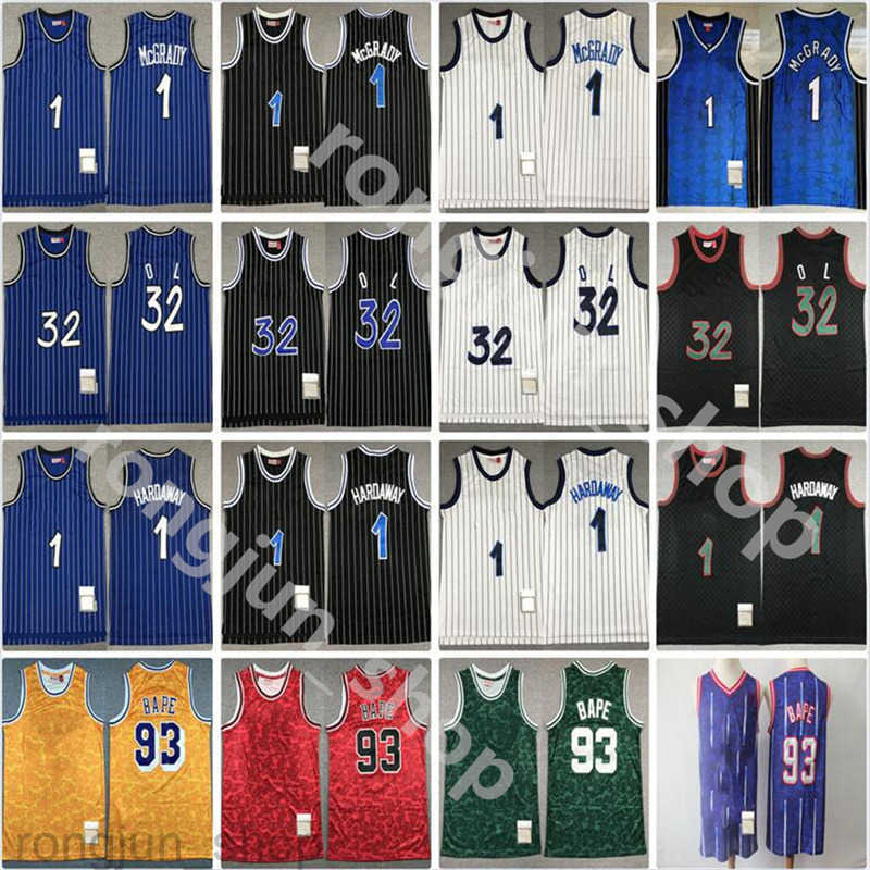 Mitchell Ness Stitched Basketball Tracy 1 McGrady Penny Hardaway White Blue Black Vintage Orlando''Magic''Men Retro''nba''Jersey, Picture
Mitchell Ness Stitched Basketball Tracy 1 McGrady Penny Hardaway White Blue Black Vintage Orlando''Magic''Men Retro''nba''Jersey, Picture