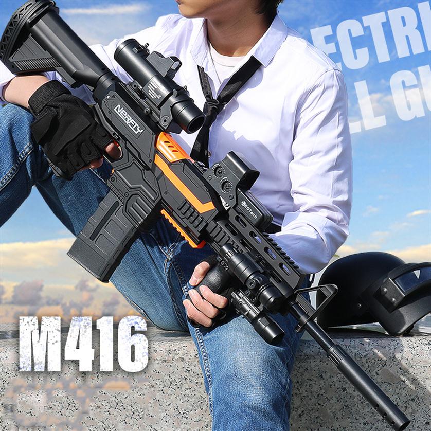 M416 Electric Automatic EVA Soft Foam Bullet Toy Gun Pistol Blaster Military Shooting Launcher For Adults Children CS Fighting Out288H
M416 Electric Automatic EVA Soft Foam Bullet Toy Gun Pistol Blaster Military Shooting Launcher For Adults Children CS Fighting Out288H