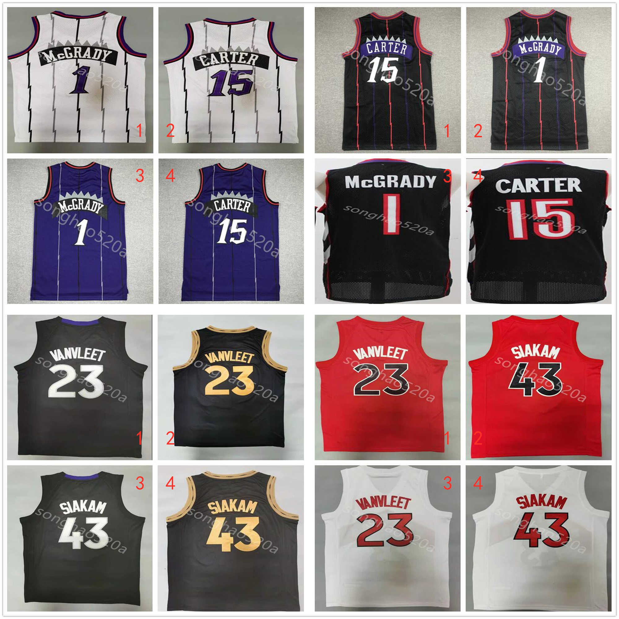 Vince 15 Carter Tracy 1 McGrady Toronto''Raptors''Basketball Scottie 4 Barnes Pascal 43 Siakam Fred 23 VanVleet''Nba''Jerseys, 32 black
Vince 15 Carter Tracy 1 McGrady Toronto''Raptors''Basketball Scottie 4 Barnes Pascal 43 Siakam Fred 23 VanVleet''Nba''Jerseys, 32 black