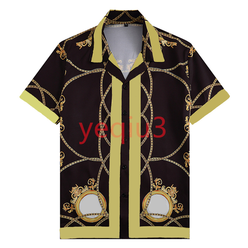 Men's Casual Short Sleeve Beach Style Stitching Colorful Classic Business T-shirt Button Lapel Slim Fit Quality Shirts Summer Vacation Plus Size Sss 4b21, As pictures
Men's Casual Short Sleeve Beach Style Stitching Colorful Classic Business T-shirt Button Lapel Slim Fit Quality Shirts Summer Vacation Plus Size Sss 4b21, As pictures