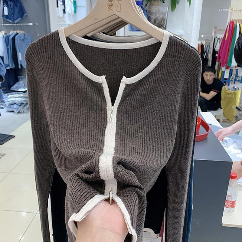 Women's Knits & Tees Knitted Sweaters Women Zipper Cardigans Long Sleeve Sweater Knitting Oversized Comfortable Skinny Coat 2022 Spring Depe, Black
Women's Knits & Tees Knitted Sweaters Women Zipper Cardigans Long Sleeve Sweater Knitting Oversized Comfortable Skinny Coat 2022 Spring Depe, Black