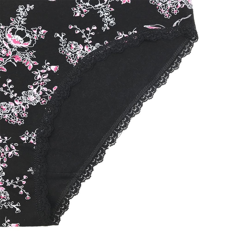 CURRAD 6pieces/lot Cotton panties women underwear plus size briefs high waiste underpant female panty for woman XXL XXXL XXXXL 220512