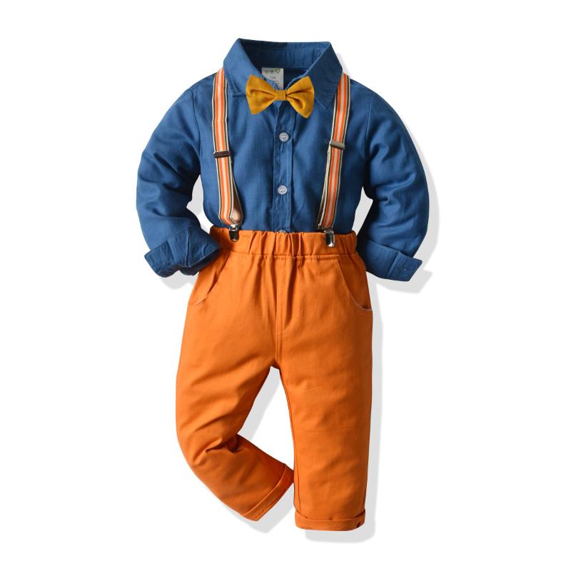 Clothing Sets 0-6Y Autumn Kids Boys Clothes 2pcs Solid Single Breasted Long Sleeve Shirts Bib Overalls PantsClothing, As pic
Clothing Sets 0-6Y Autumn Kids Boys Clothes 2pcs Solid Single Breasted Long Sleeve Shirts Bib Overalls PantsClothing, As pic