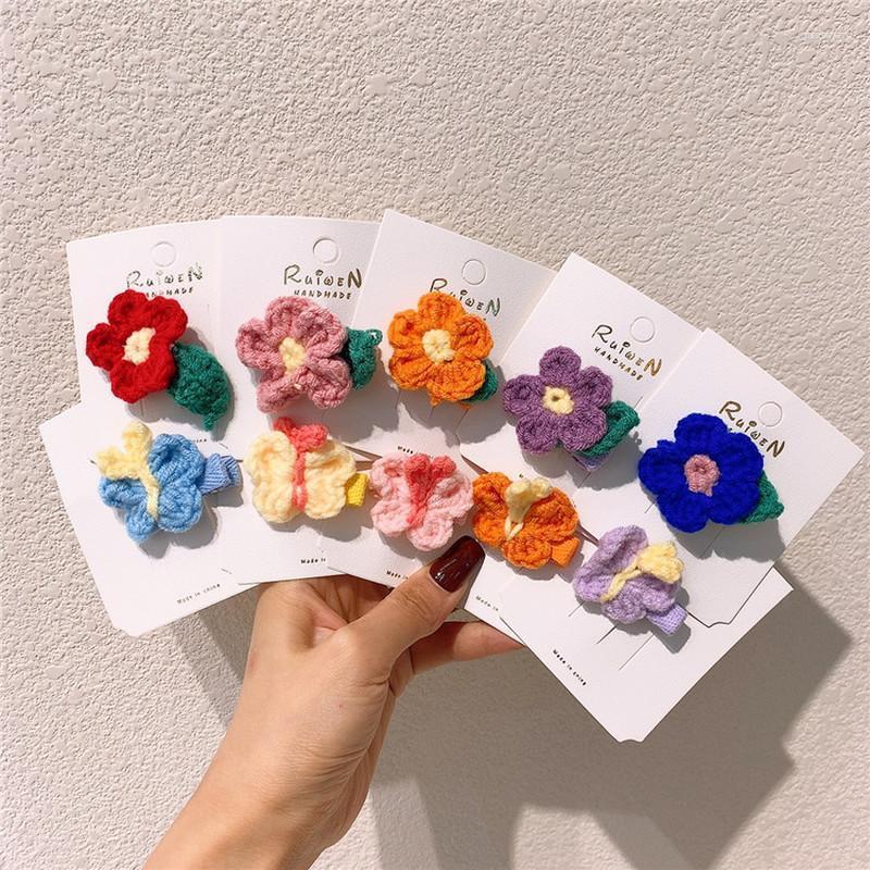 Hair Accessories Autumn And Winter Cute Kids Sweet Girl Candy Color Wool Butterfly Flower Duckbill Clip Children's Hairpins
Hair Accessories Autumn And Winter Cute Kids Sweet Girl Candy Color Wool Butterfly Flower Duckbill Clip Children's Hairpins