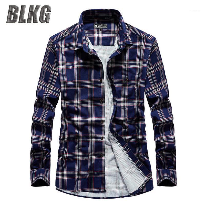 Spring Autumn Shirts Men Plaid Long Sleeve Turn Down Collar Casual Fashion Pure Cotton Chemise Homme Men's Clothing, Red
Spring Autumn Shirts Men Plaid Long Sleeve Turn Down Collar Casual Fashion Pure Cotton Chemise Homme Men's Clothing, Red