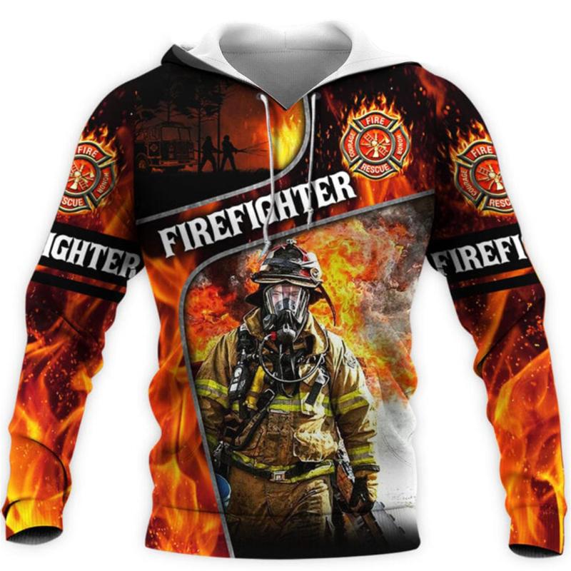 Men' Hoodies & Sweatshirts Men Hoodie Fire Brigade Uniform 3D Graphics Printed Long Sleeves Pullover Sweatshirt Women Casual Zipper Hooded, Sweatshirt-2
Men' Hoodies & Sweatshirts Men Hoodie Fire Brigade Uniform 3D Graphics Printed Long Sleeves Pullover Sweatshirt Women Casual Zipper Hooded, Sweatshirt-2