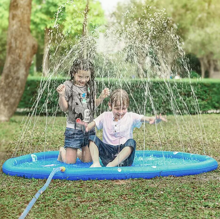 170cm Childrens Play Water Mat Air Inflation Toy Lawn For Summer Pool Kids Games Fun Spray Cushion Toys fashion
170cm Childrens Play Water Mat Air Inflation Toy Lawn For Summer Pool Kids Games Fun Spray Cushion Toys fashion