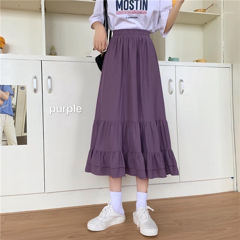 Skirts LY VAREY LIN Spring Summer Women Casual High Waist A-line Cake Sweet Elastic White Black Medium Length
Skirts LY VAREY LIN Spring Summer Women Casual High Waist A-line Cake Sweet Elastic White Black Medium Length