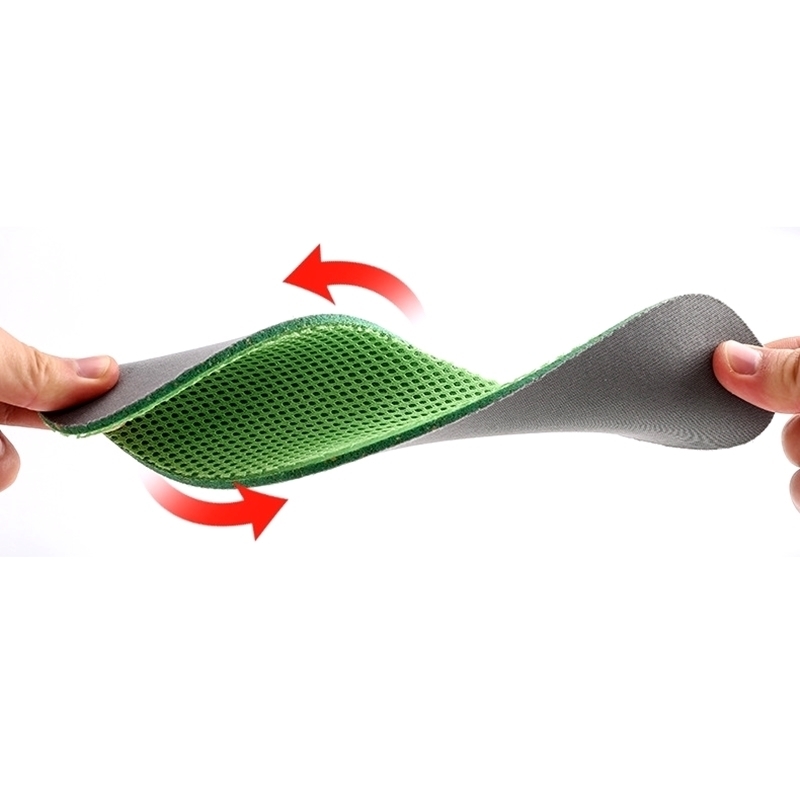 1 Pair Stretch Breathable Deodorant Cushion Insoles Orthopedic Memory Foam Sport Support Insert Feet Soles Pad 210402