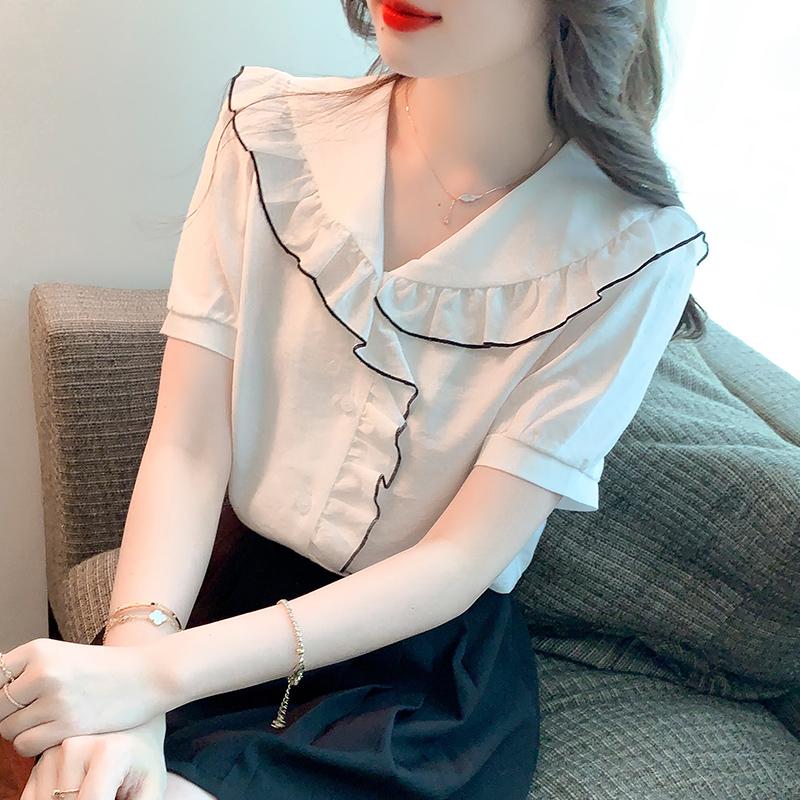 Women' Blouses & Shirts Shirt Womens Tops Summer 2022 Short Sleeve Women DropWomen, White
Women' Blouses & Shirts Shirt Womens Tops Summer 2022 Short Sleeve Women DropWomen, White