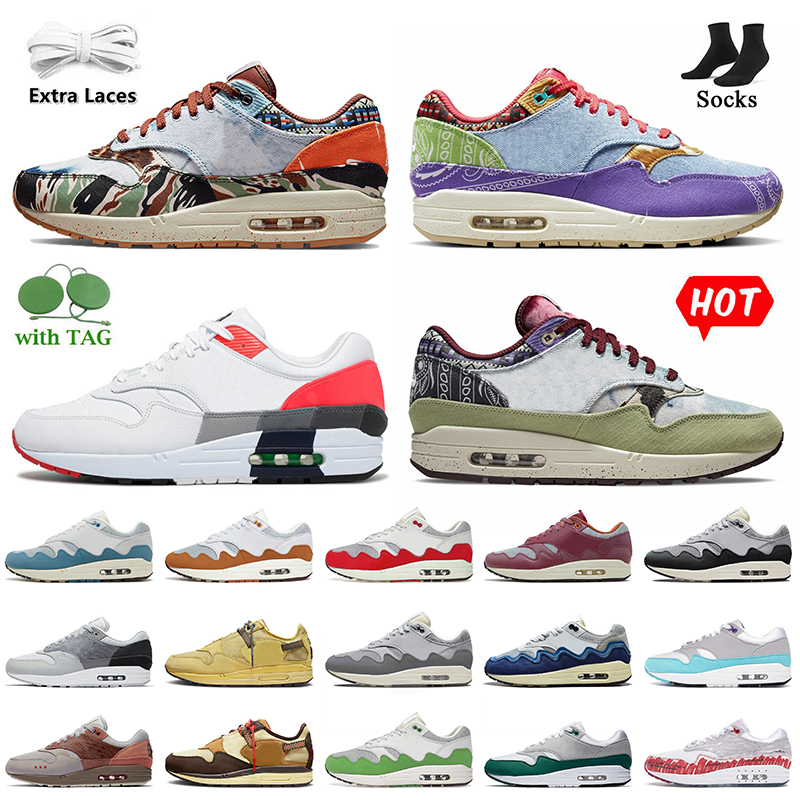 Big Size 13 Men Women Running Shoes 1 Concepts Heavy Far Out Denim Olive Canvas Patta 1 Black Grey Waves Noise Aqua Monarch Evolution Of Icons 87 Mens Trainers Sneakers, D35 obsidian 36-45 
Big Size 13 Men Women Running Shoes 1 Concepts Heavy Far Out Denim Olive Canvas Patta 1 Black Grey Waves Noise Aqua Monarch Evolution Of Icons 87 Mens Trainers Sneakers, D35 obsidian 36-45