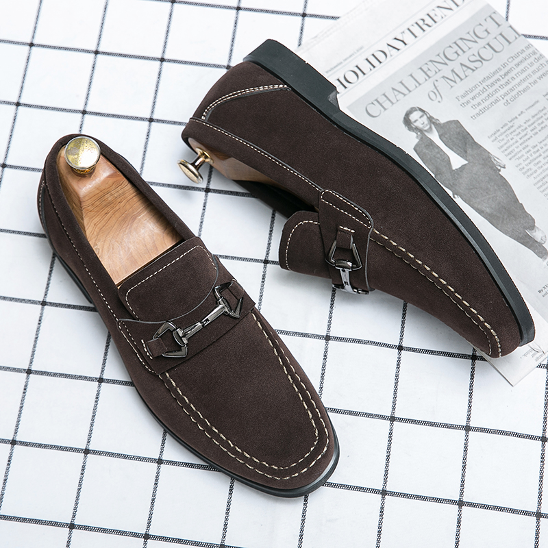 Suede Leather Men Shoes Casual Slip on Loafers Moccasins Soft Breathable Driving Shoes Big Size -48 Comfy Leisure Walk Retro, Black
Suede Leather Men Shoes Casual Slip on Loafers Moccasins Soft Breathable Driving Shoes Big Size -48 Comfy Leisure Walk Retro, Black