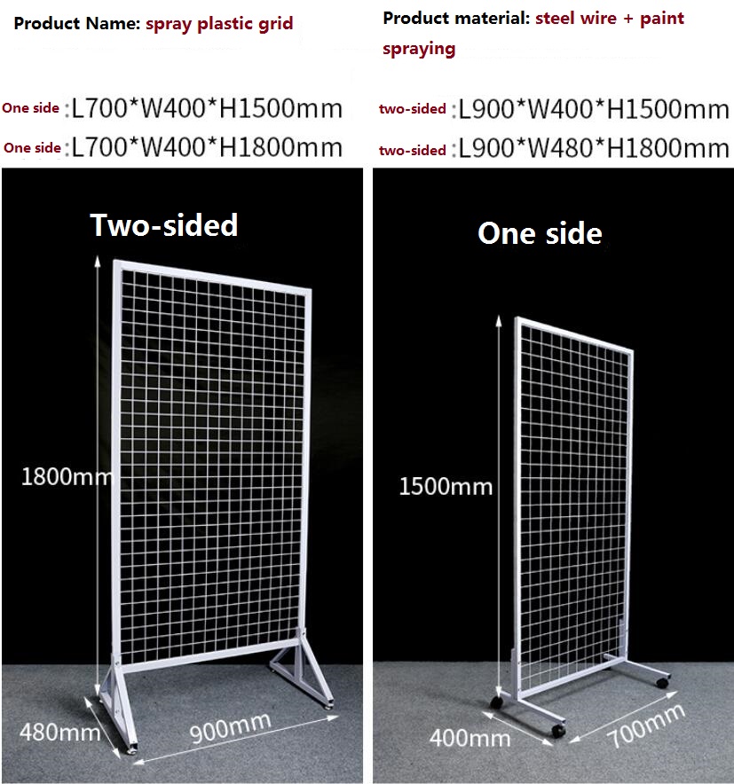 Daily necessities grid shelf Commercial Furniture Mobile phone case with shelfes lightweight jewelry display racks slipper grides rack hardware pendan