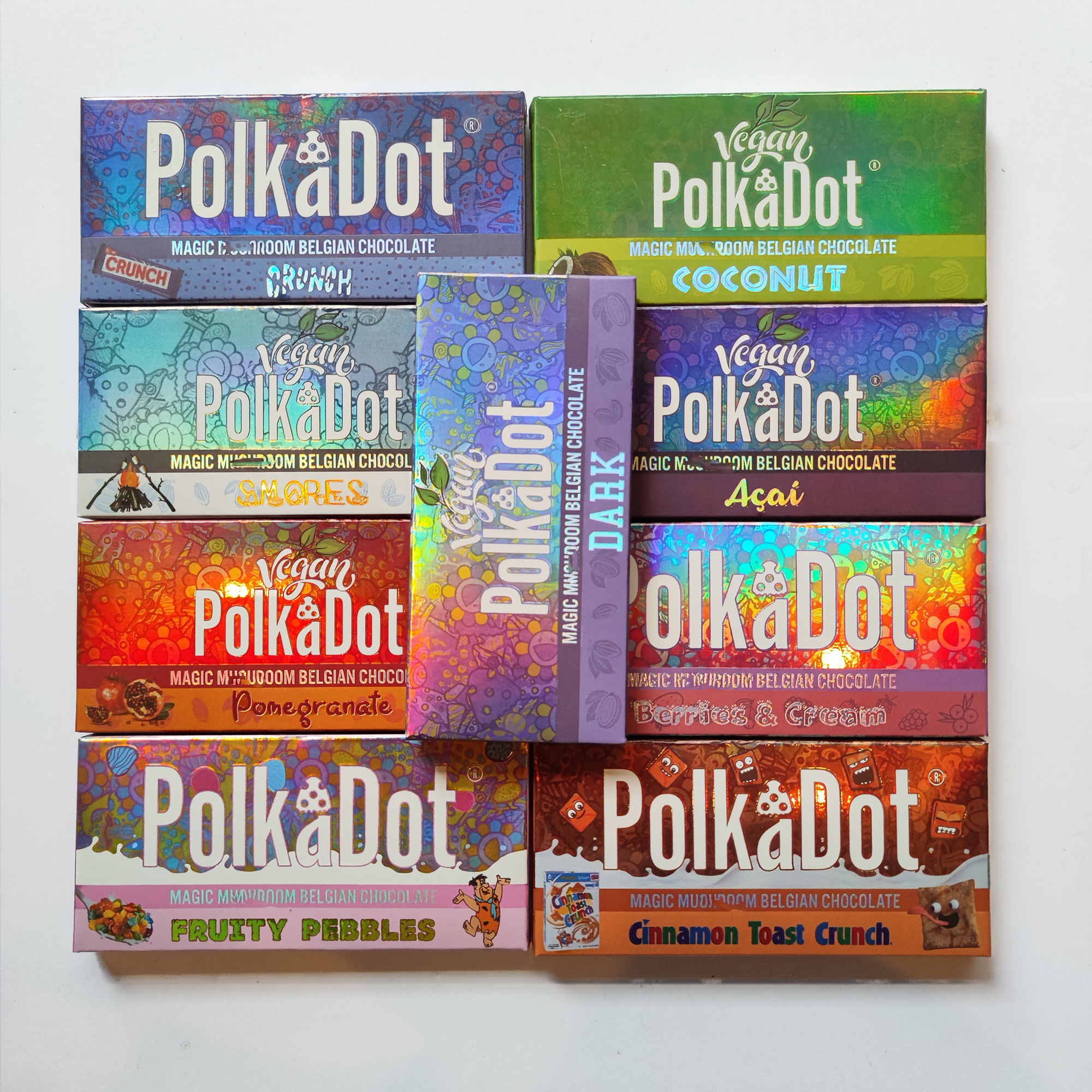 Polkadot Chocolate Bar Package Box 4G Polka dot vegan cinnamon toast crunch coconut dank fruity pebbles magic Mushroom Packing Boxes Newest
Polkadot Chocolate Bar Package Box 4G Polka dot vegan cinnamon toast crunch coconut dank fruity pebbles magic Mushroom Packing Boxes Newest
