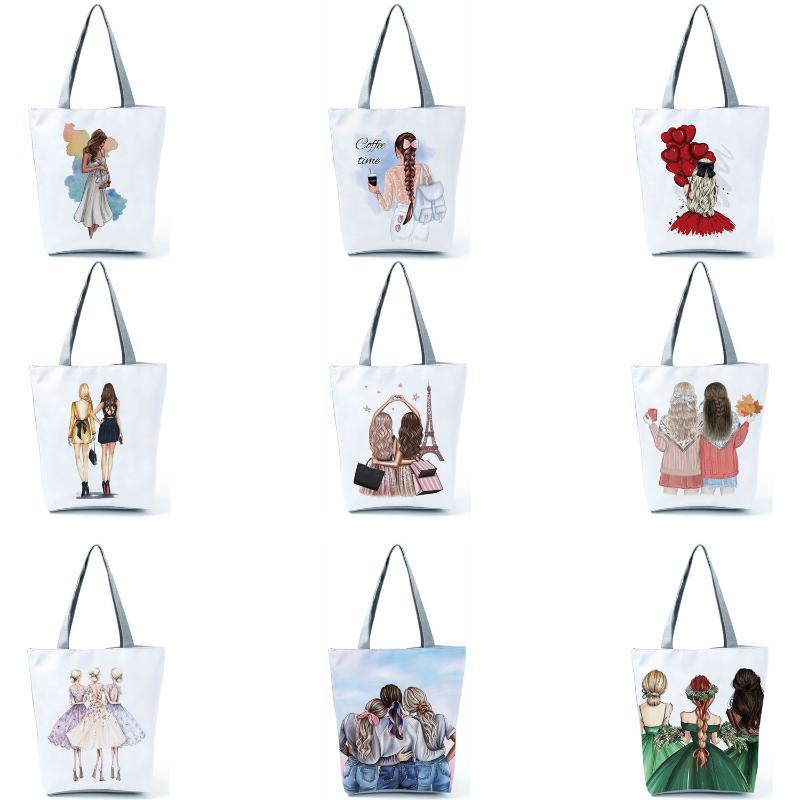 Evening Bags Cartoon Sisters Fashion Printed Handbags Eco Friendly Shopping Bag Outdoor Travel High Capacity Tote Portable Women Shoulder Ba, Hl3483 sisters bag
Evening Bags Cartoon Sisters Fashion Printed Handbags Eco Friendly Shopping Bag Outdoor Travel High Capacity Tote Portable Women Shoulder Ba, Hl3483 sisters bag