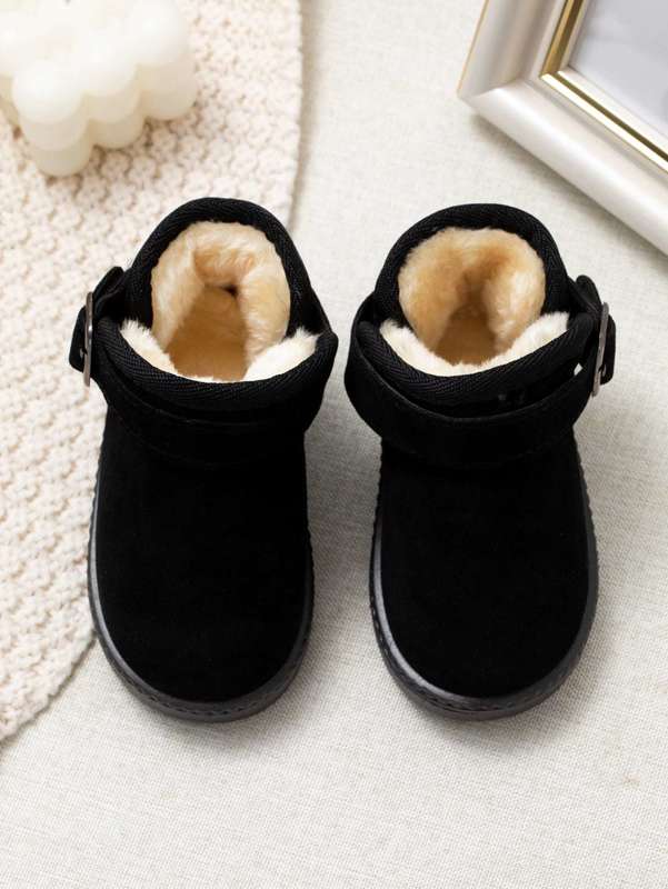 Boys Buckle Detail Snow Boots SHE