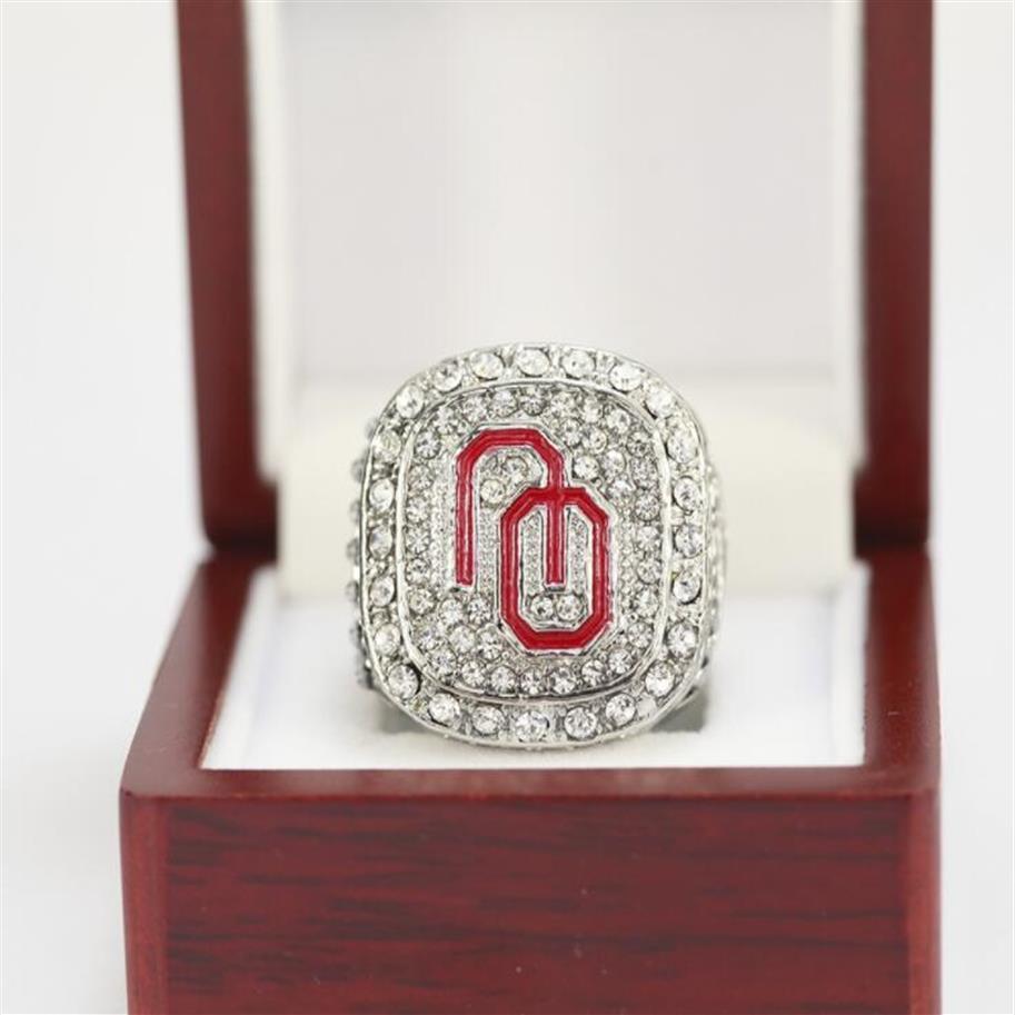1985 1987 2015 University of Oklahoma Champion Ring Birthday Gift Fan Memorial Collection227a
1985 1987 2015 University of Oklahoma Champion Ring Birthday Gift Fan Memorial Collection227a