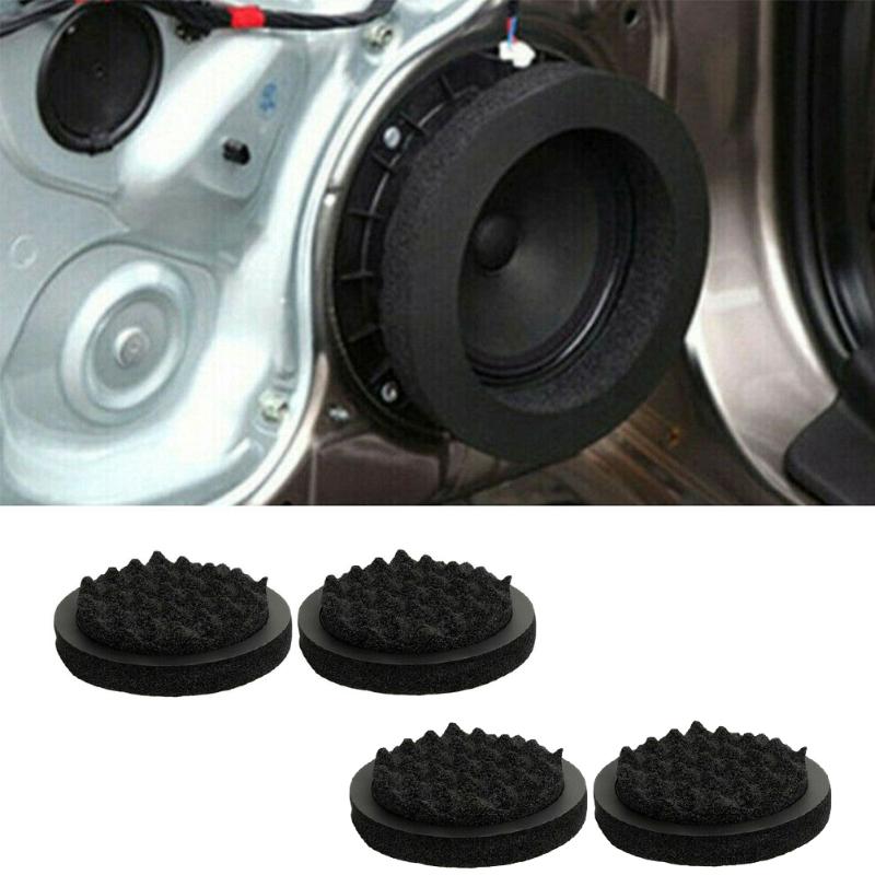 Other Interior Accessories 4pcs Universal 6.5" Car Door Speaker Insulation Ring Woofer Foam Wave Pad Sound Noise
Other Interior Accessories 4pcs Universal 6.5" Car Door Speaker Insulation Ring Woofer Foam Wave Pad Sound Noise