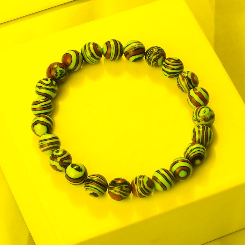 Beaded Strands Blue Malachite Natural Stone Bracelets Women Men Chakra Prayer Mala Buddhist Beads Bracelet Bangle Yoga Strand Charm JewelryB
Beaded Strands Blue Malachite Natural Stone Bracelets Women Men Chakra Prayer Mala Buddhist Beads Bracelet Bangle Yoga Strand Charm JewelryB