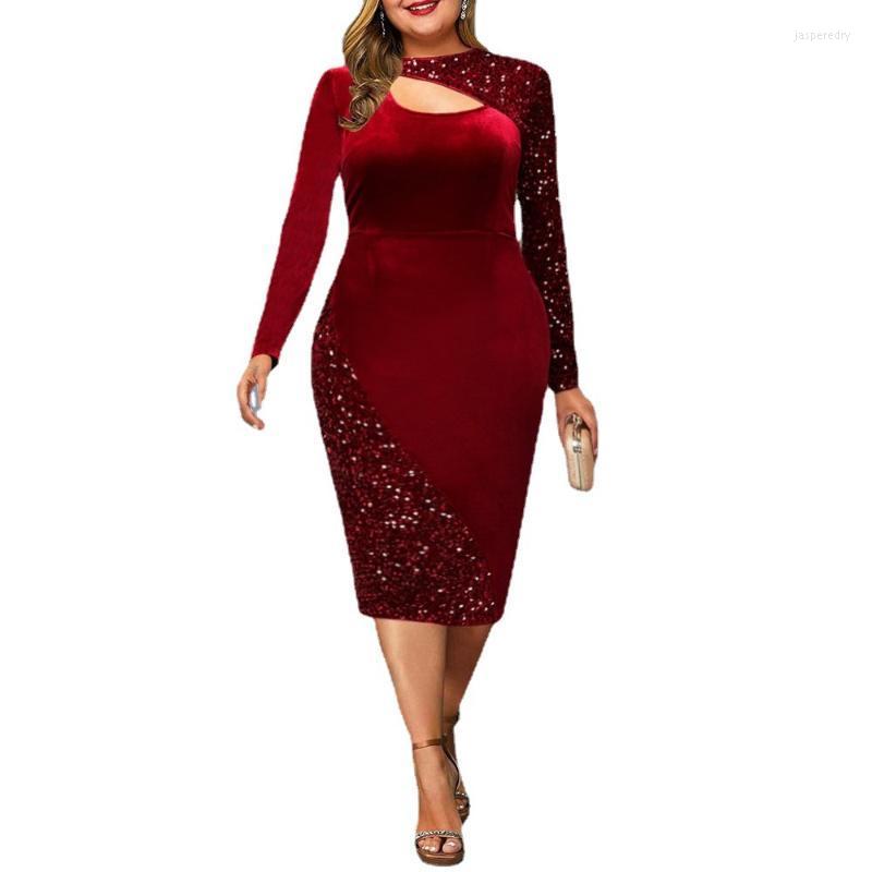 Plus Size Dresses -5XL 2022 Spring Autumn Arrival Fashion Style Women Long Sleeve Red Knee-length Dress Woman Jasp22
Plus Size Dresses -5XL 2022 Spring Autumn Arrival Fashion Style Women Long Sleeve Red Knee-length Dress Woman Jasp22