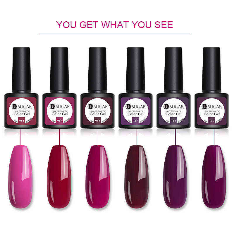 NXY Nail Gel 7 5ml Polish Semi Permanent Varnish Base Top Uv Led Soak Off Art 0328