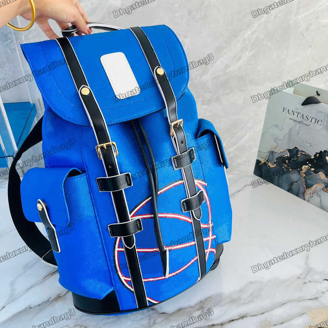 22ss Christopher x Basketball Backpack Mens Designer Backpacks Monograms-embossed Leather Sports Bag Luxury Travel Bags
22ss Christopher x Basketball Backpack Mens Designer Backpacks Monograms-embossed Leather Sports Bag Luxury Travel Bags