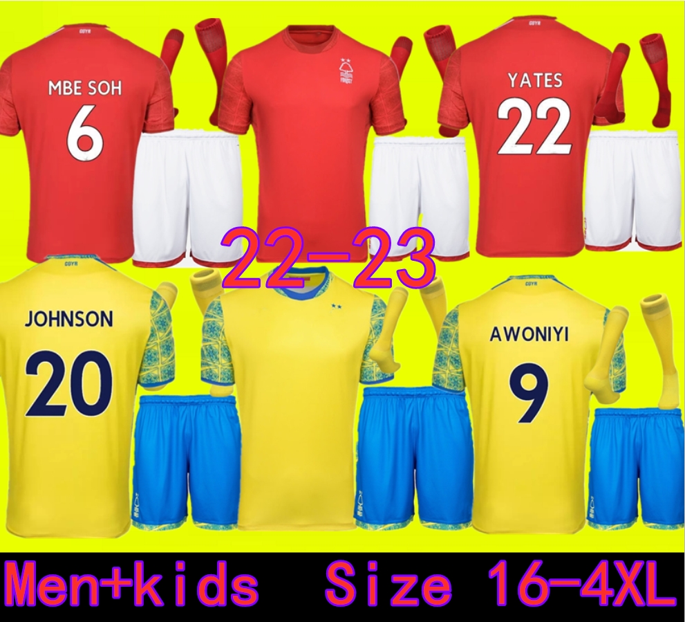 22 23 Nottingham GRABBAN Soccer Jerseys Johnson Surridge home away 2022 2023 Forest home Awoniyi AMEOBI MIGHTEN KROVINOVIC Williams Yates Football Shirt Man kids
22 23 Nottingham GRABBAN Soccer Jerseys Johnson Surridge home away 2022 2023 Forest home Awoniyi AMEOBI MIGHTEN KROVINOVIC Williams Yates Football Shirt Man kids