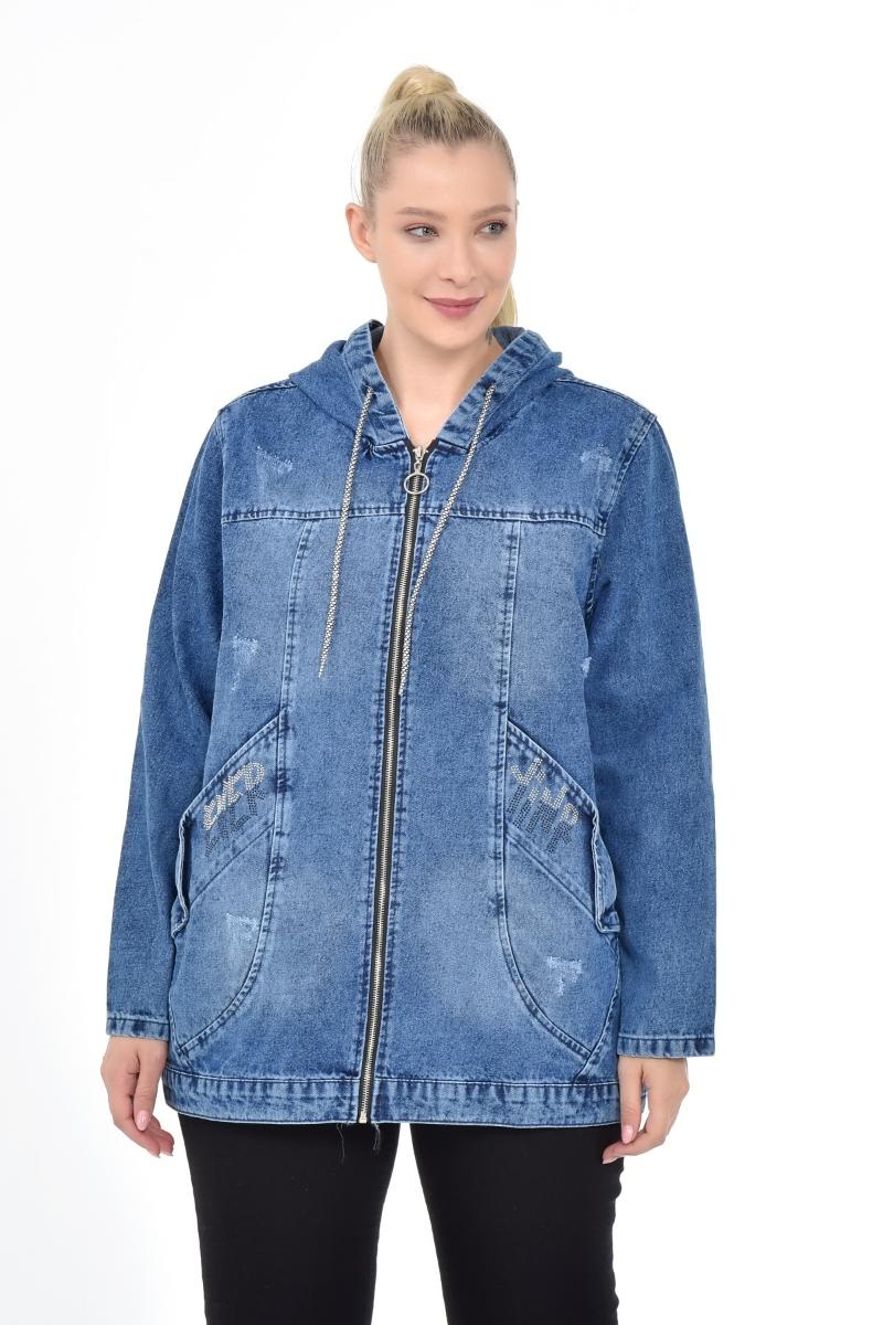 Women's Plus Size Outerwear & Coats Diaves Women Autumn Winter Casual Thick Denim Jacket Loose Hooded Pocket Detailed Warm Coat Turkish Qual, As pic
Women's Plus Size Outerwear & Coats Diaves Women Autumn Winter Casual Thick Denim Jacket Loose Hooded Pocket Detailed Warm Coat Turkish Qual, As pic