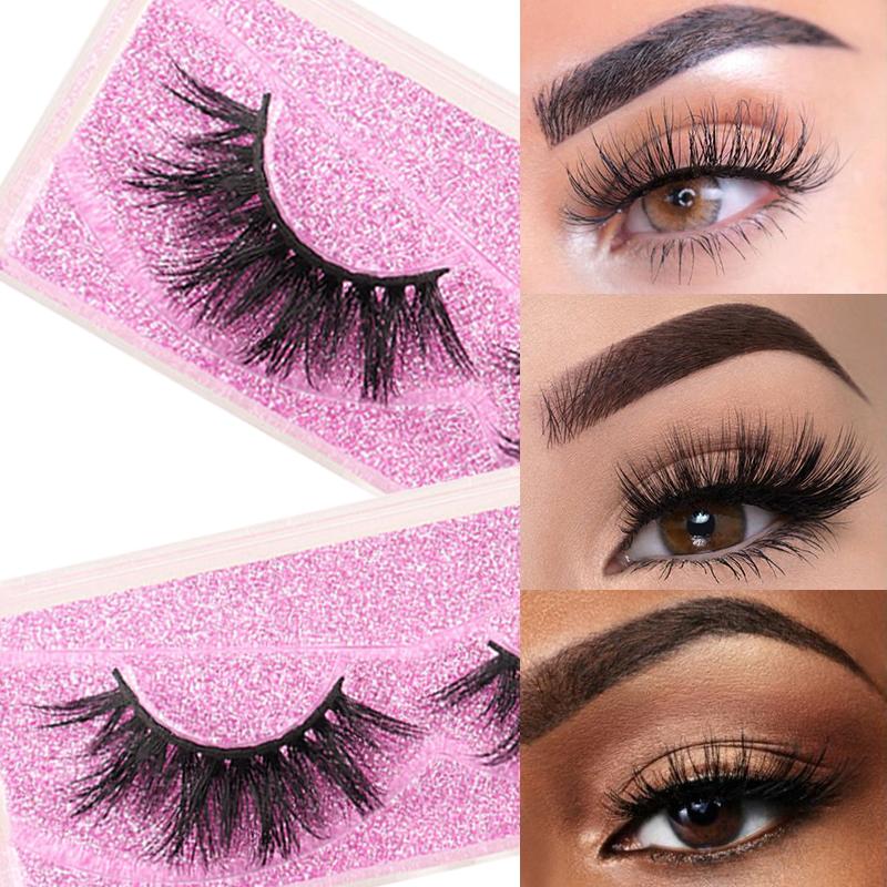 False Eyelashes Faux Mink Makeup 3D Lashes Fluffy Soft Natural Cross Eyelash Extension Reusable EyelashesFalse
False Eyelashes Faux Mink Makeup 3D Lashes Fluffy Soft Natural Cross Eyelash Extension Reusable EyelashesFalse