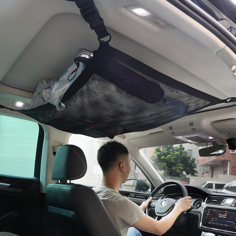 Car Organizer SUV Ceiling Storage Net Pocket Roof Bag Interior Cargo Breathable Mesh Auto Stowing Tidying Accessories
Car Organizer SUV Ceiling Storage Net Pocket Roof Bag Interior Cargo Breathable Mesh Auto Stowing Tidying Accessories