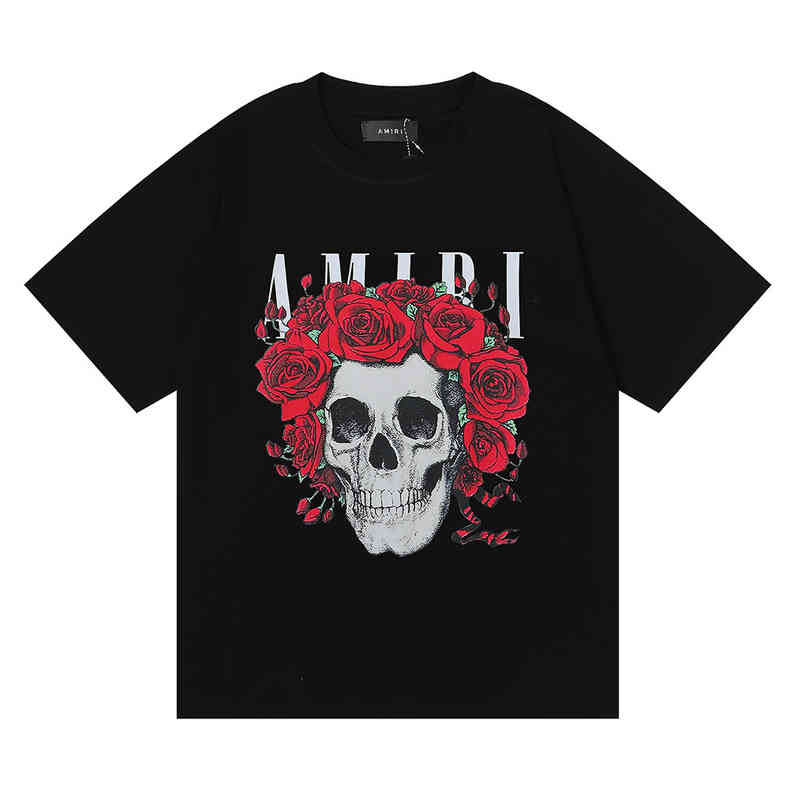 Designer t Shirts Oversized Fashion Amirss Style Rose Skull Printed Cotton Short Sleeve T-shirt Men and Women' Same Large Pullover, White
Designer t Shirts Oversized Fashion Amirss Style Rose Skull Printed Cotton Short Sleeve T-shirt Men and Women' Same Large Pullover, White