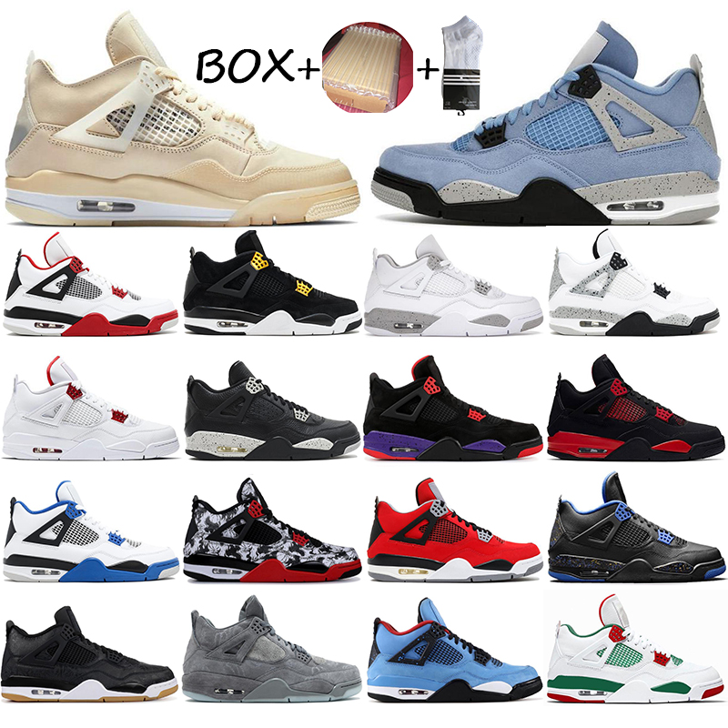 with box 2022 Basketball Shoes 4S SAIL tattoo BRED BLACK CAT RAPTOR Jumpman 4 WHITE TORO BRAVO trainers Travis scotts Men sports sneakers size 36-47, #10 white cement 36-47
with box 2022 Basketball Shoes 4S SAIL tattoo BRED BLACK CAT RAPTOR Jumpman 4 WHITE TORO BRAVO trainers Travis scotts Men sports sneakers size 36-47, #10 white cement 36-47