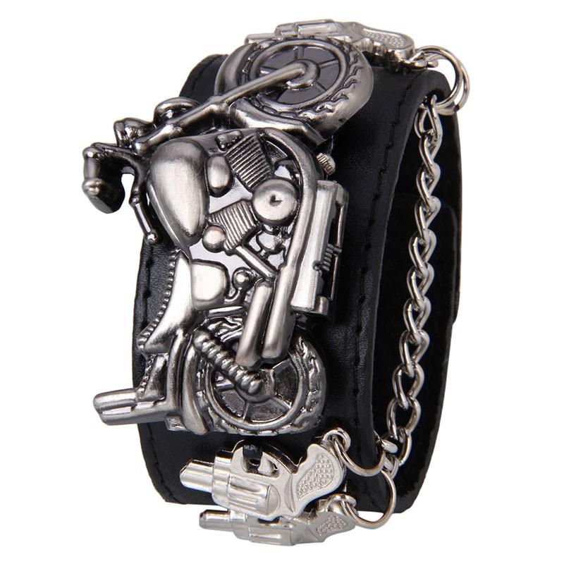 Wristwatches Antique Leather Bracelet Skull Watch Men Wrist Pirate Ship Style Male Lover Fashion Quartz Women Reloj Mujeres
Wristwatches Antique Leather Bracelet Skull Watch Men Wrist Pirate Ship Style Male Lover Fashion Quartz Women Reloj Mujeres